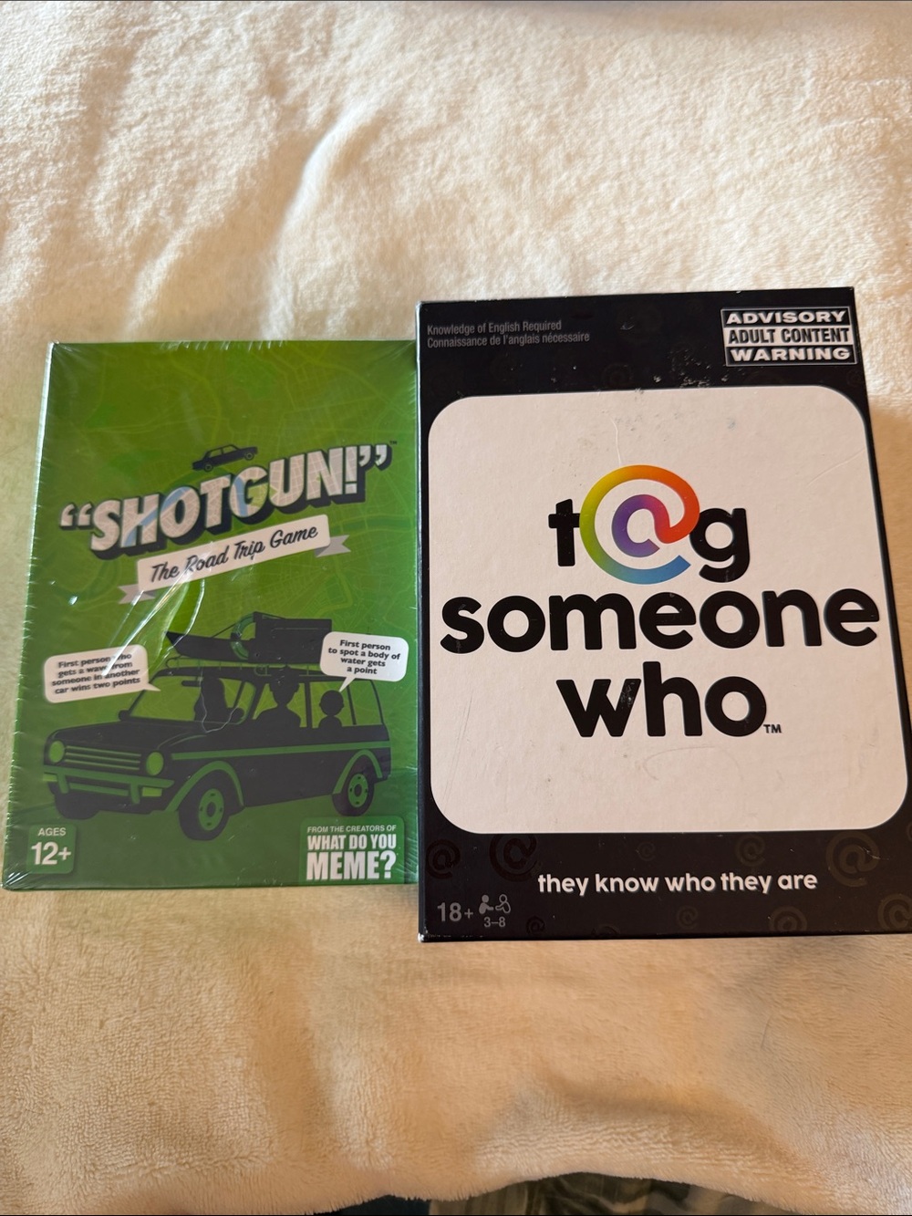 Tag Someone Who & Shotgun Games